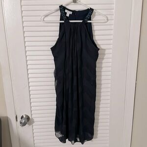 Brand New London Times by Dillard’s Navy Dress with Embellishments in size 10P